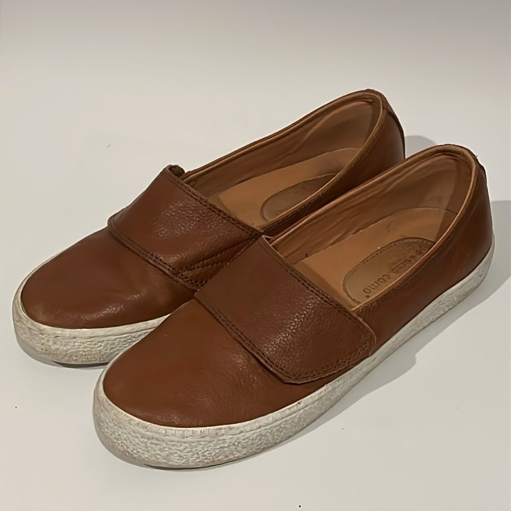 Corso Como Women's Lowes Slip On Casual Leather Sneakers 7.5